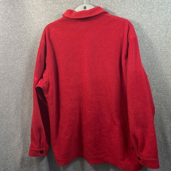 Capacity women‎ vintage red Christmas ugly sweater shirt/jacket size L - Picture 8 of 13